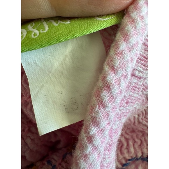 Classic Whimsy pink gingham bunny smocked bubble size‎ 18m - Picture 5 of 6